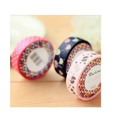 Cute Fabric Cloth Tape Sweet Strawberry Sticker