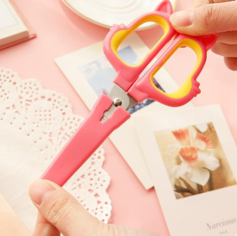 Cute Safe Paper Cutting Scissors