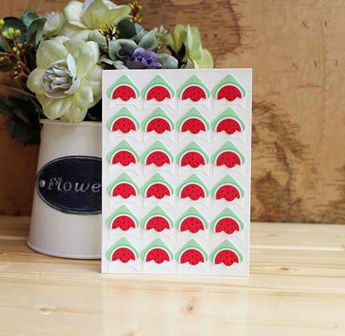 DIY Fruit Cartoon Corner Cute Paper Stickers