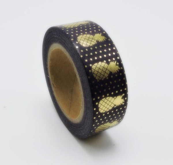 Foil Pineapple Printing Washi Tape