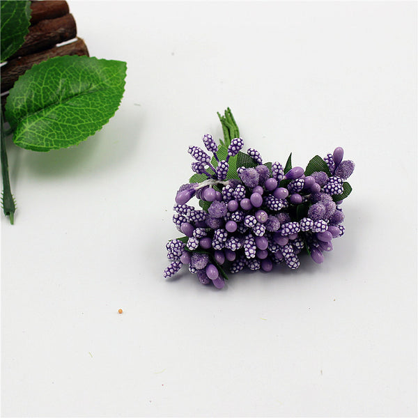 Berry Artificial Stamen Flower