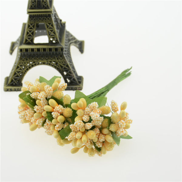 Berry Artificial Stamen Flower