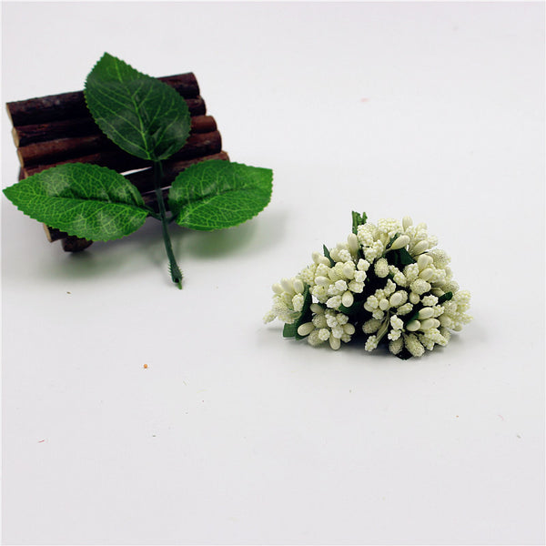 Berry Artificial Stamen Flower