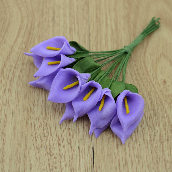 Foam Calla Handmake Artificial Flower Bouquet