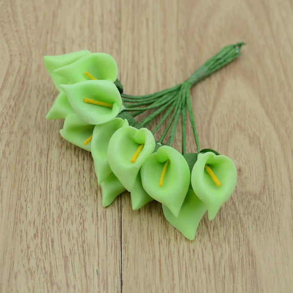 Foam Calla Handmake Artificial Flower Bouquet