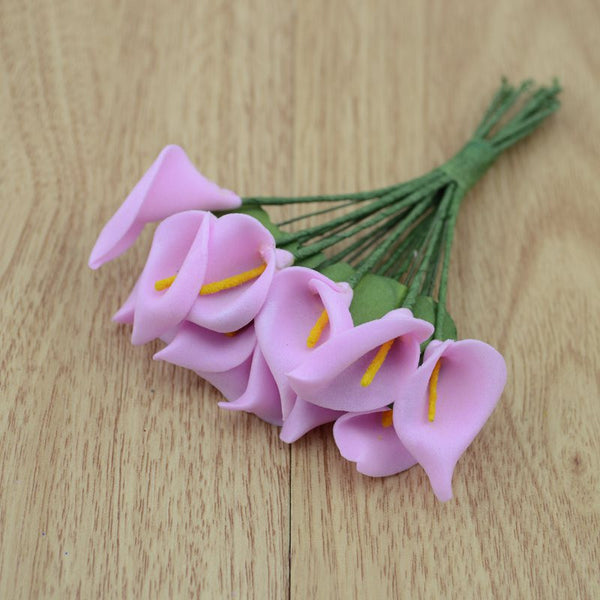 Foam Calla Handmake Artificial Flower Bouquet