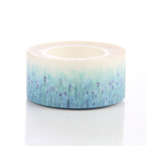 Beautiful Lavender Flower Washi Paper Masking Tape