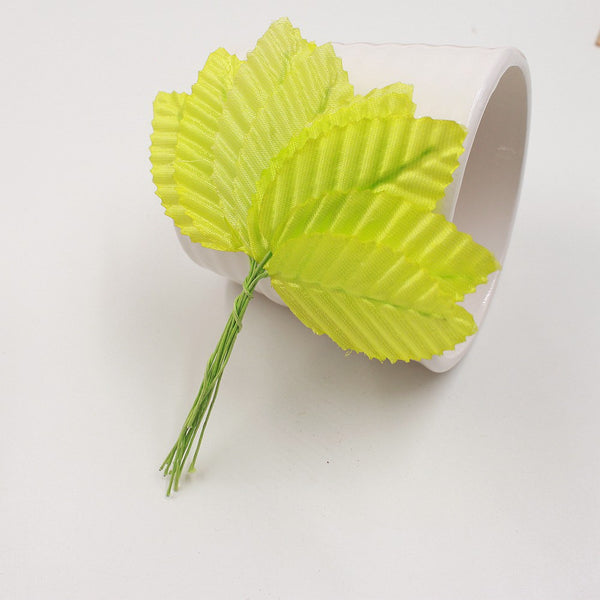 Nylon Silk Leaf Green Leaves Artificial Flower